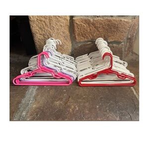 Your Zone Children's Clothing Hangers, Durable Plastic Kids Hangers - 52 Pack